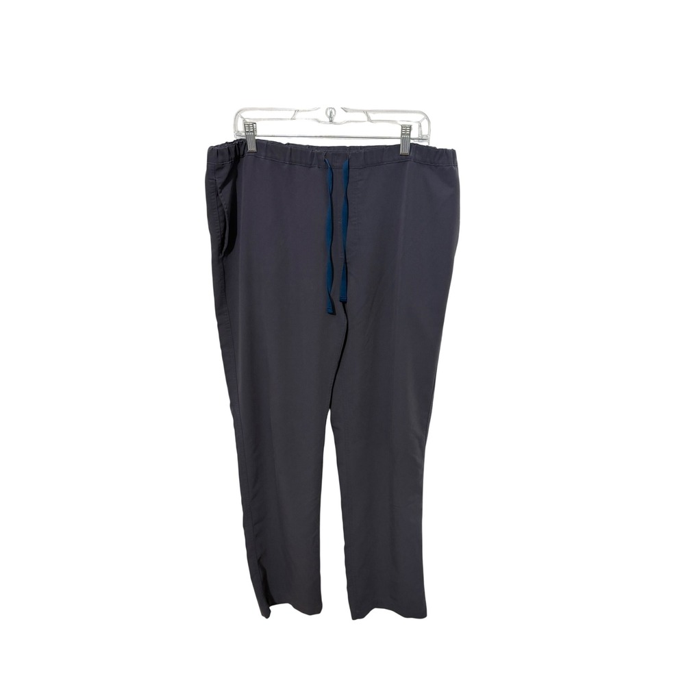 FIGS Scrub Pants Mens Large Gray Technical Collection M23SW2022 Drawstring